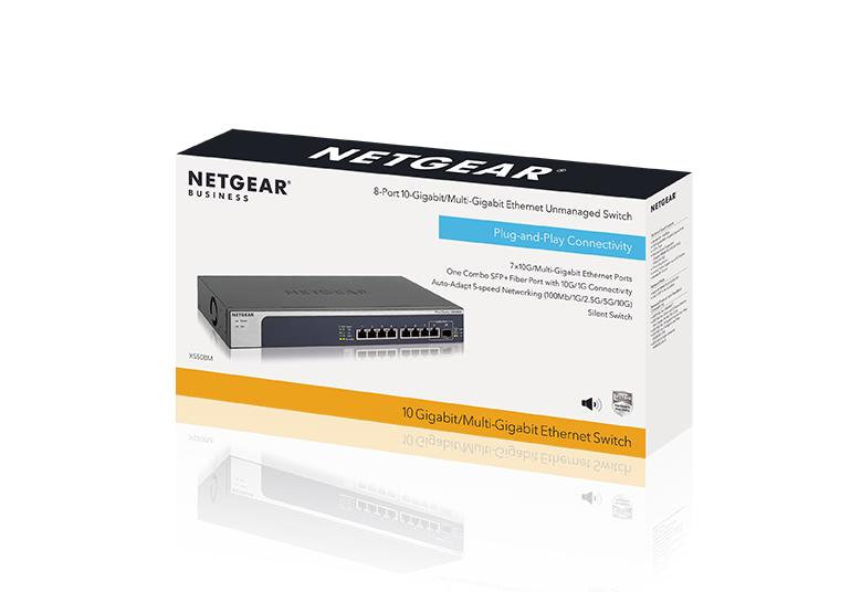 NETGEAR 8-port, 5-speed Unmanaged Switch 10-Gigabit/Multi-Gigabit image 4