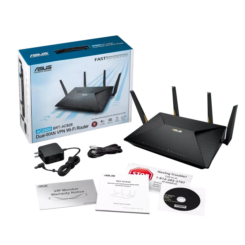 ASUS BRT-AC828 AC2600 Dual-WAN VPN Wi-Fi Router image 4